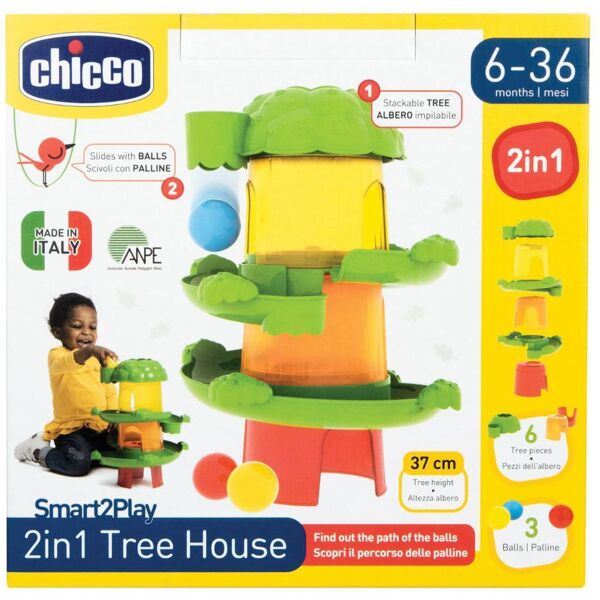 chicco gioco casa albero 2in1