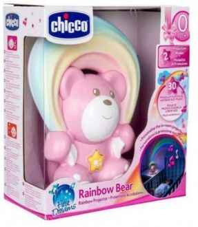 chicco - gioco orso arcobaleno rosa