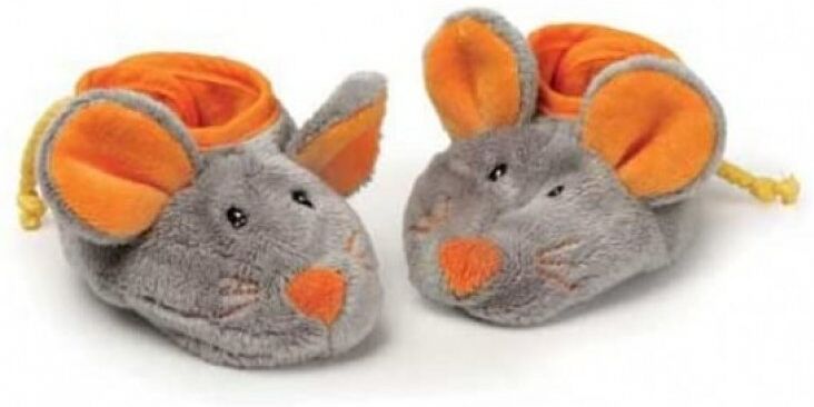 due selva sas slippers valentine mouse