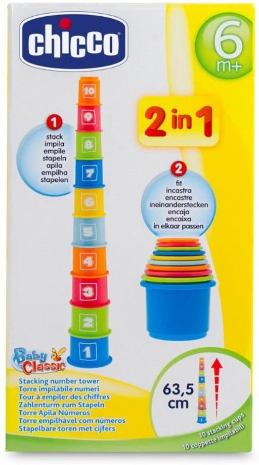 Chicco GIOCO 75110 NUMERI IMPILABILI