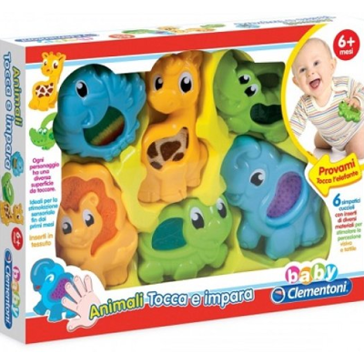 CLEMENTONI SpA Clementoni, Gioco Animali Tocca e Impara CLEMENTONI SpA Clementoni, Gioco Animali Tocca e Impara