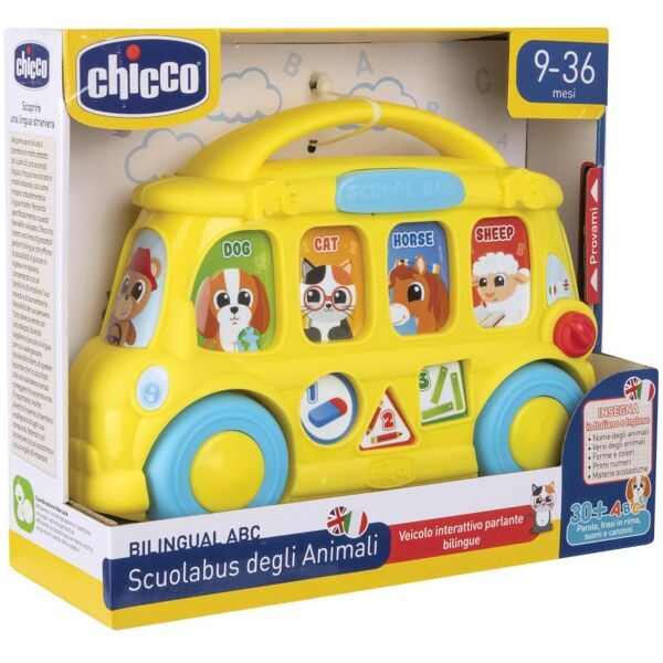 chicco gioco scuolabus abc