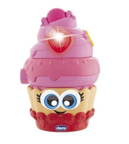 chicco primi giochi candy cupcake lover baby senses 6-36 mesi