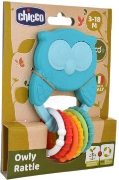 chicco gioco gufo sonaglio 3-18m