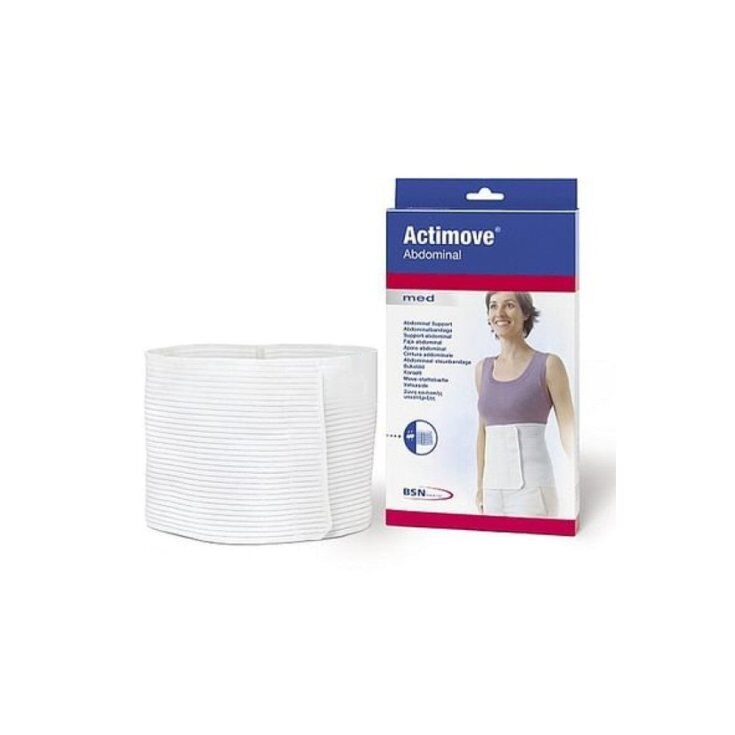 essity italy spa cintura addominale actimove - abdominal taglia m 9/23, supporto per addome, fascia elastica