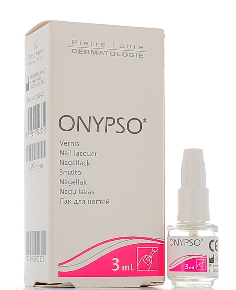 Pierre Fabre Italia Spa Pierre Fabre Onypso Smalto per Unghie 3ml - Protezione Efficace, Senza Ammorbidire