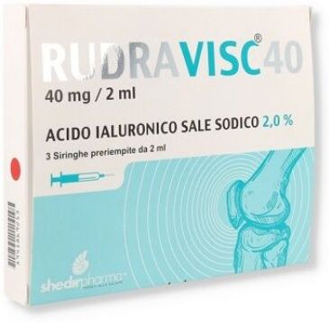 Shedir Pharma Srl Unipersonale RUDRAVISC 40 3SIR 2ML