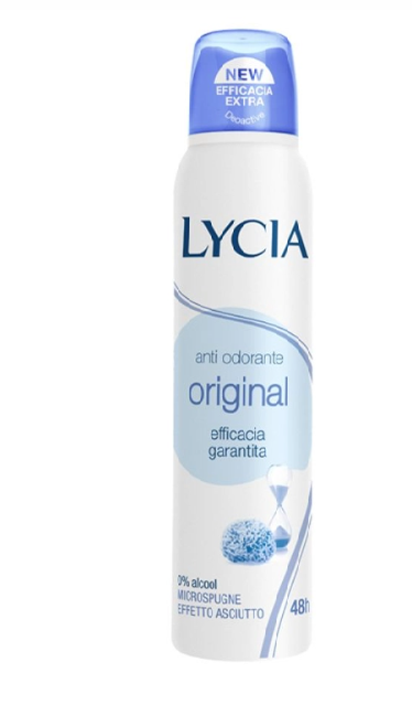 Sodalco Srl Lycia Deodorante Anti-Odorante Spray 150 ml