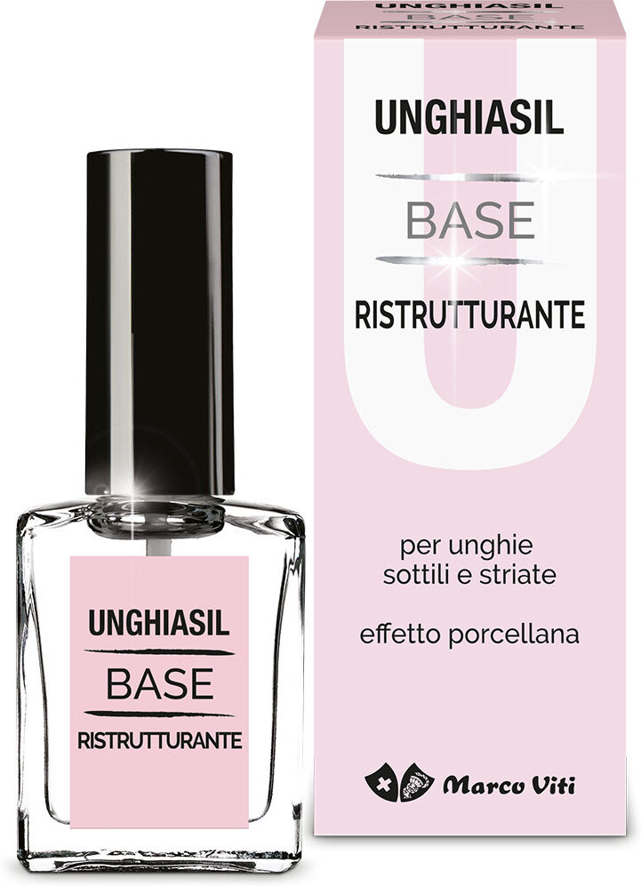 Marco Viti Farmaceutici Spa Unghiasil Base Ristrutturante 10ml - Rinforza e Protegge le Tue Unghie Fragili