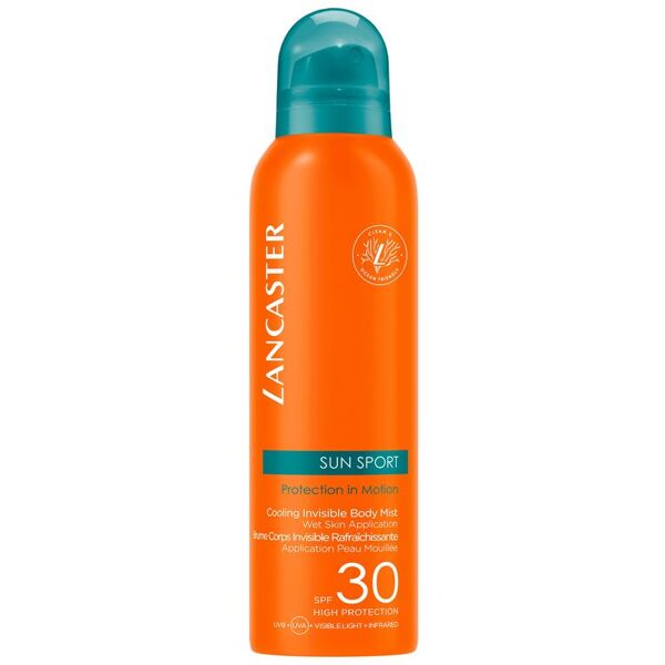 lancaster sun sport protection in motion cooling invisible body mist spf 30 200 ml