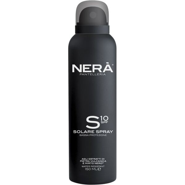 nerà pantelleria solare spray bassa protezione spf 10 150 ml