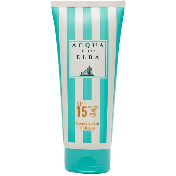 acqua dell'elba crema solare corpo spf 15 200 ml