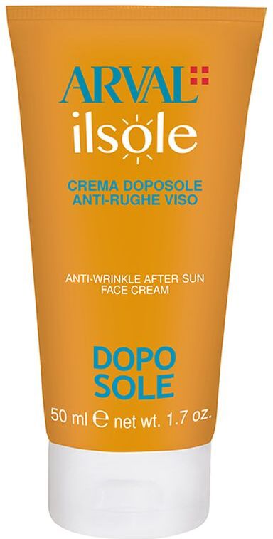 arval il sole crema doposole anti-rughe viso 50 ml