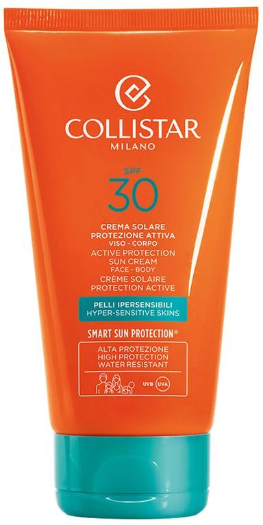 Collistar Crema Solare Protezione Attiva Pelli Per Ipersensibili Viso-corpo Spf 30 150 ML