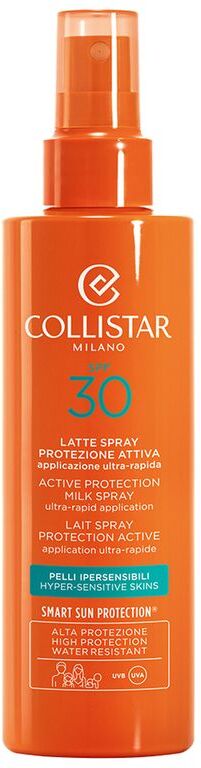 Collistar Latte Spray Protezione Attiva Pelli Ipersensibili Spf 30 200 ML