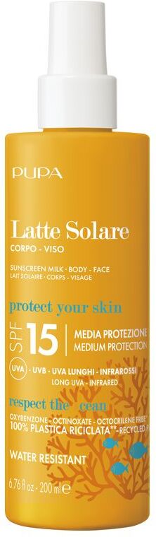 Pupa Latte Solare Corpo-viso Spf 15 200 ML