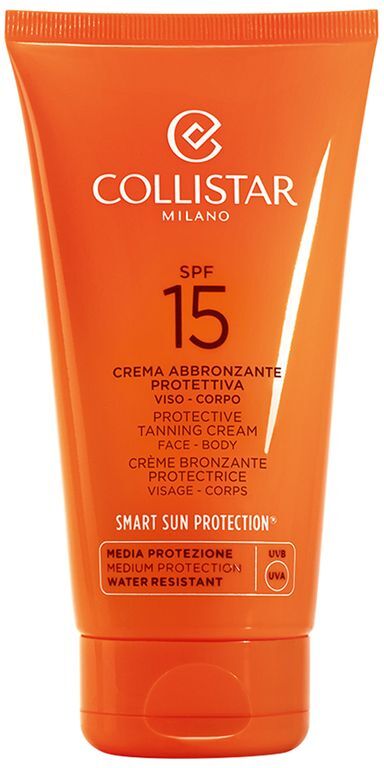 Collistar Crema Viso Abbronzante Protettiva Viso-corpo Spf 15 150 ML