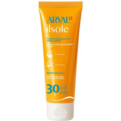 Arval Il Sole Fluido Ultraleggero Viso & Corpo Spf 30 150 ML Arval Il Sole Fluido Ultraleggero Viso & Corpo Spf 30 150 ML