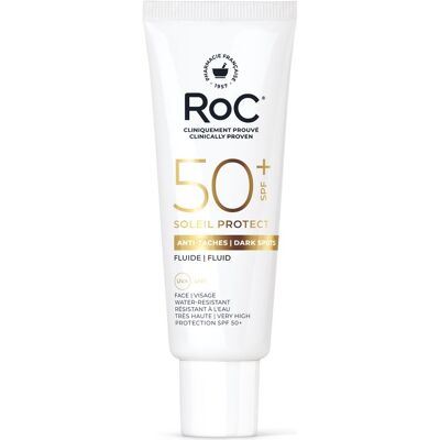 Roc Soleil-Protect Fluido Uniformante Anti-Macchie Marroni SPF 50 (50ml) Roc Soleil-Protect Fluido Uniformante Anti-Macchie Marroni SPF 50 (50ml)