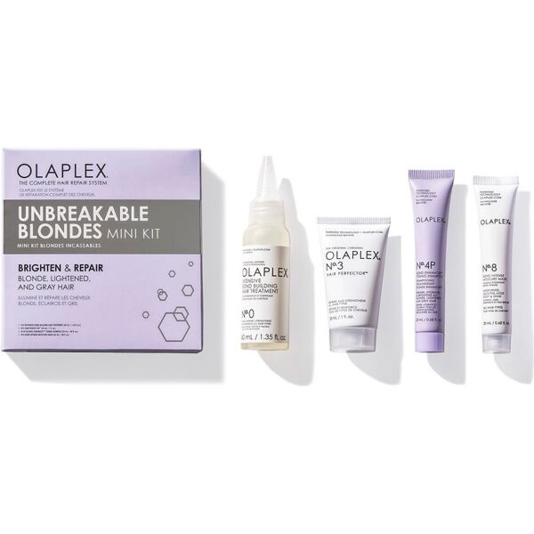 olaplex mini kit unbreakable blondes brighten repair