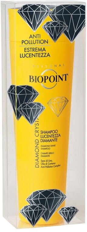 Biopoint Diamond Crystal Shampoo Lucentezza Diamante Semi Di Lino 200 ML