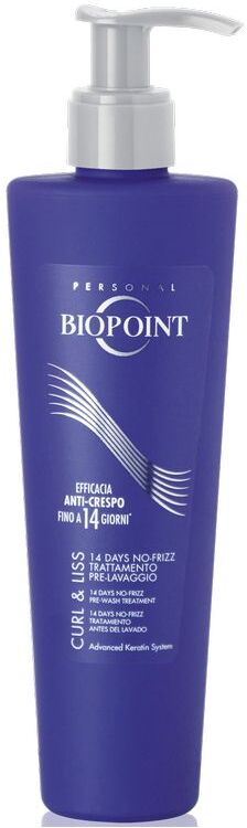 Biopoint Curl & Liss 14 Days No-frizz Trattamento Pre-lavaggio 200 ML