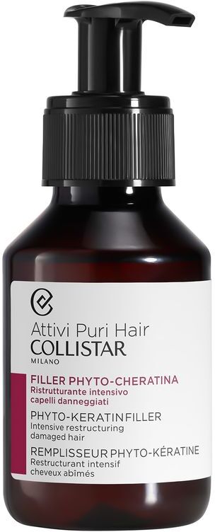 Collistar Attivi Puri Hair Filler Phyto-cheratina Ristrutturante Intensivo Capelli Danneggiati 100 ML