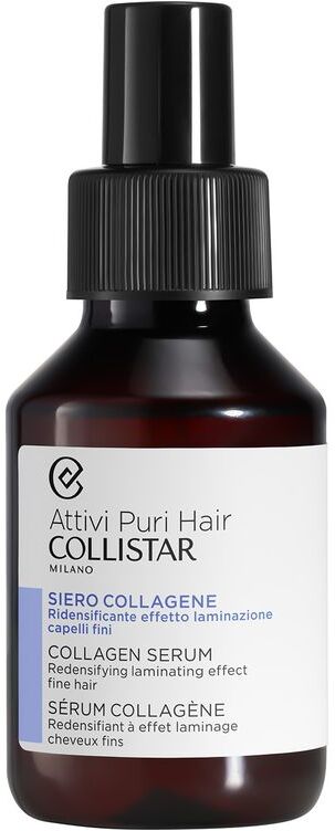 Collistar Attivi Puri Hair Siero Collagene Ridensificante Effetto Laminazione Capelli Fini 100 ML