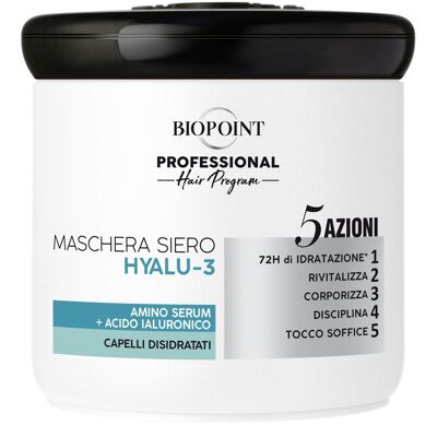 Biopoint Professional Maschera Siero Hyalu-3 - Ultra Rigenerante Capelli Disidratati 400 ML Biopoint Professional Maschera Siero Hyalu-3 - Ultra Rigenerante Capelli Disidratati 400 ML