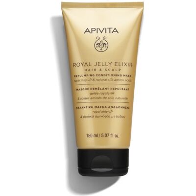 APIVITA Royal Jelly Elixir Hair & Scalp Replumping Conditioning Mask 150 ML APIVITA Royal Jelly Elixir Hair & Scalp Replumping Conditioning Mask 150 ML