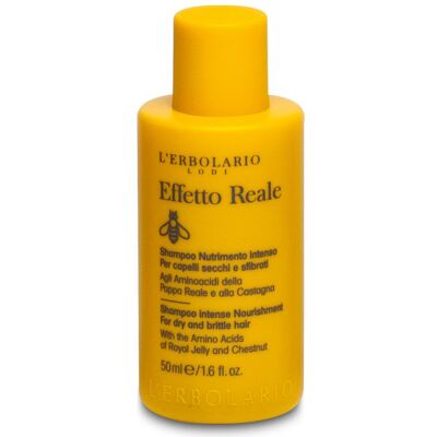 L'Erbolario Effetto Reale Shampoo Nutrimento Intensivo Per Capelli Secchi E Sfibrati 50 ML L'Erbolario Effetto Reale Shampoo Nutrimento Intensivo Per Capelli Secchi E Sfibrati 50 ML