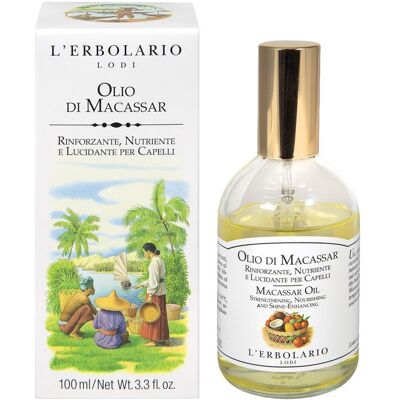 Olio per Capelli Macassar di L'Erbolario - Rinforzante Nutriente Olio per Capelli Macassar di L'Erbolario - Rinforzante Nutriente