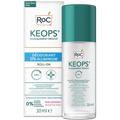 RoC Keops Roll-On Deodorante 0% Alluminio RoC Keops Roll-On Deodorante 0% Alluminio