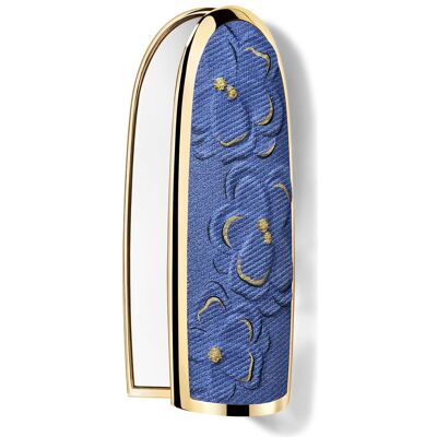 Guerlain Rouge G De La Cover Con Doppio Specchio - Collezione Blooming Denim Guerlain Rouge G De La Cover Con Doppio Specchio - Collezione Blooming Denim