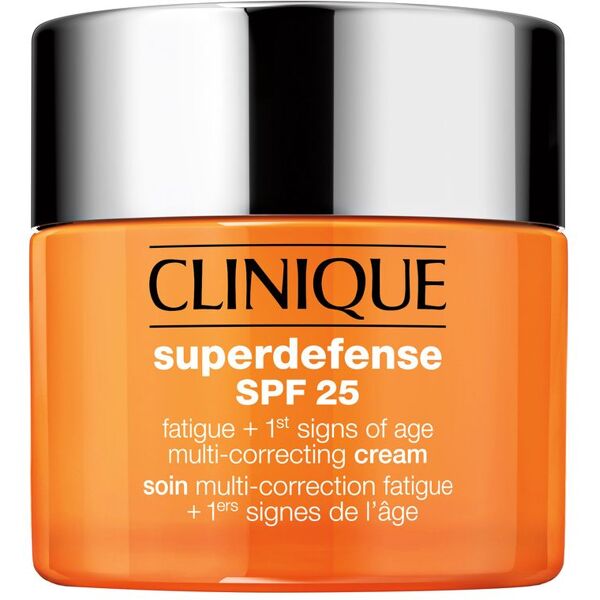 clinique superdefense spf 25 multi-correcting cream pelle da normale a oleosa 50 ml