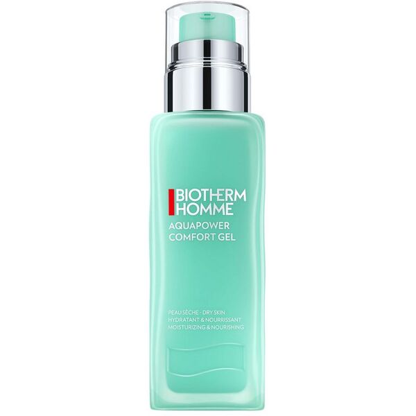 biotherm homme aquapower comfort gel trattamento ultra-idratante in gel 75 ml