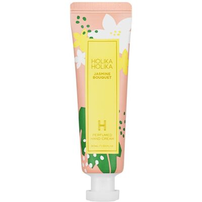 Holika Holika Crema Mani Bouquet di Gelsomino - Nutriente e Idratante Holika Holika Crema Mani Bouquet di Gelsomino - Nutriente e Idratante