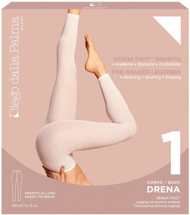 Diego Dalla Palma 1 Drena Benda Pant Leggins Termoattivo Snellente LEGGINS + CREMA