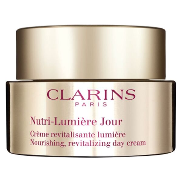 clarins nutri-lumiére creme jour crema rivitalizzante, luminosità. tutti i tipi di pelle 50 ml