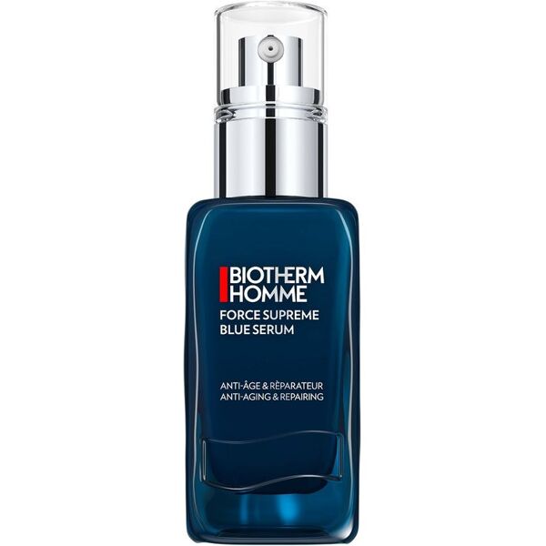 biotherm homme force supreme blue serum siero viso anti età e anti rughe 50 ml