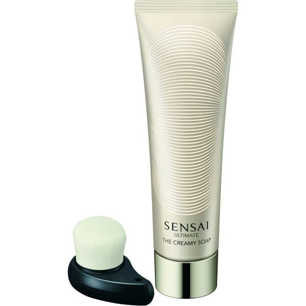 sensai ultimate the creamy soap 125 ml + brush