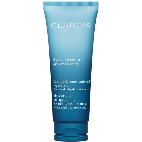 clarins hydra-essentiel [ha²] masque-crème anti-soif réparateur maschera-crema 75 ml