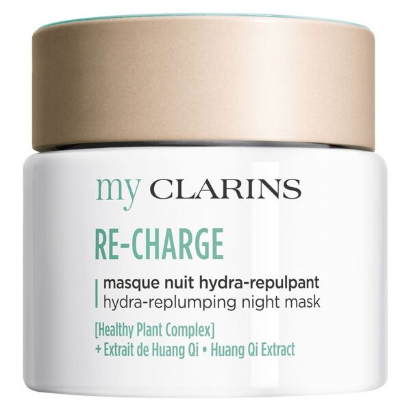 clarins my re-charge masque nuit hydra-repulpant 50 ml