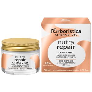 Erboristica Nutra Repair Crema Viso Ultra-rigenerante Nutriente Intensiva Olio Di Baobab E Cellule Staminali Vegetali 50 ML