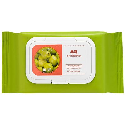 Holika Holika Daily Fresh Olive Struccanti - 60 pezzi Holika Holika Daily Fresh Olive Struccanti - 60 pezzi