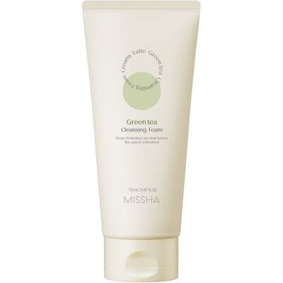 Missha Schiuma Detergente Profonda Latte Crema Tè Verde - Schiuma Detergente Missha Schiuma Detergente Profonda Latte Crema Tè Verde - Schiuma Detergente
