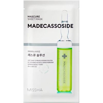 MISSHA Mascure Sheet Mask Madecassoside 28 ML MISSHA Mascure Sheet Mask Madecassoside 28 ML