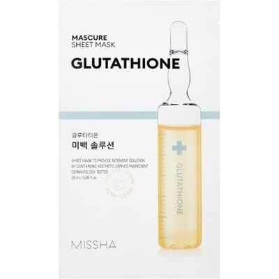 MISSHA Mascure Sheet Mask Glutathione MISSHA Mascure Sheet Mask Glutathione