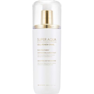 MISSHA Super Aqua Cell Renew Snail Skin Treatment 130 ML MISSHA Super Aqua Cell Renew Snail Skin Treatment 130 ML