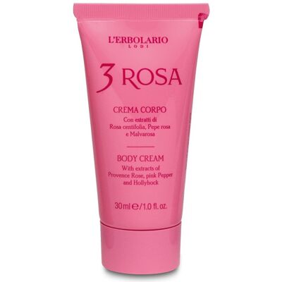L'Erbolario 3 Rosa Crema Corpo 30 ML L'Erbolario 3 Rosa Crema Corpo 30 ML
